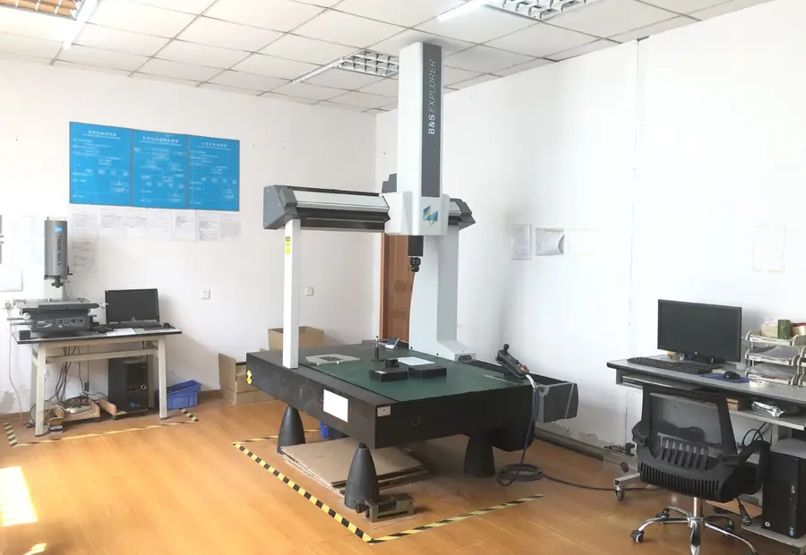 Our measuring room — coordinate measuring machine and profile projector